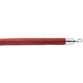 Lavi Industries 40-930160/4WN Lavi Industries 4L Wine Vinyl Rope With Polished S/S Hooks image.