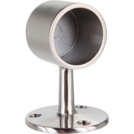 Lavi Industries Flush End Post for 1.5"" Tubing Satin Stainless Steel