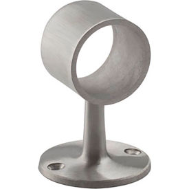 Lavi Industries Flush Center Post for 1.5"" Tubing Satin Stainless Steel