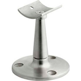 Lavi Industries 49-348/1H Lavi Industries, Saddle Post, 4" Low, for 1.5" Tubing, Satin Stainless Steel image.