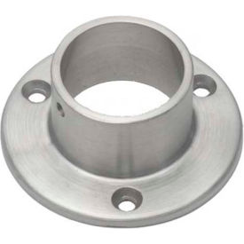 Lavi Industries 49-510/1H Lavi Industries, Flange, Wall, for 1.5" Tubing, Satin Stainless Steel image.