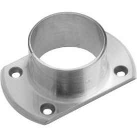 Lavi Industries 44-531/2 Lavi Industries, Flange, Wall, Cut, for 2" Tubing, Satin Stainless Steel image.