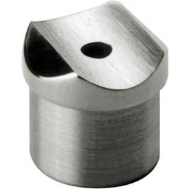 Lavi Industries 44-818/1H Lavi Industries, Perpendicular Collar, for 1.5" Tubing, Satin Stainless Steel image.