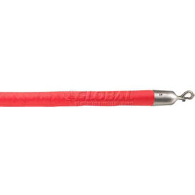 Lavi Industries 44-930160/4RD Lavi Industries 4L Red Vinyl Rope With Satin S/S Hooks image.