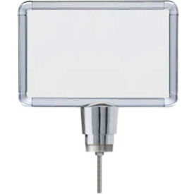 Lavi Industries, Horizontal Fixed Sign Frame, 50-1130DH-S/CL, 7 Lavi Industries, Horizontal Fixed Sign Frame, 50-1130DH-S/CL, 7