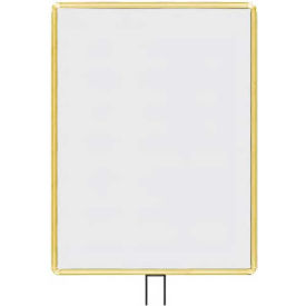 Lavi Industries, Vertical Fixed Sign Frame, 50-1136F7V/GD, 22 Lavi Industries, Vertical Fixed Sign Frame, 50-1136F7V/GD, 22