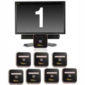 QtracCF® Plug and Play, 32" LCD Black & White Display, 8 Remotes QtracCF® Plug and Play, 32" LCD Black & White Display, 8 Remotes