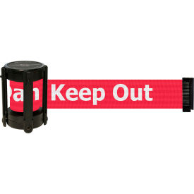 Replacement Cassette, "Danger Keep Out", 13' Red Belt view 2