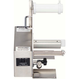 Labelmate USA LLC LD-100-U-SS Labelmate USA Automatic Label Dispenser, 120 V, 8"L x 8"W x 10-1/2"H, Stainless Steel image.