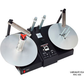 Labelmate USA Large-Form Reel-To-Reel Counter with Adjustable Core-Holder For Up To 16"" Roll Dia.