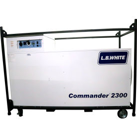 L.B. White® Commander™ Make-Up Air Portable Gas Heater LP/NG 480V 2300000 BTU