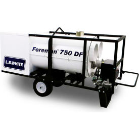 LB White Foreman Foreman-750-DF Portable Gas Heater