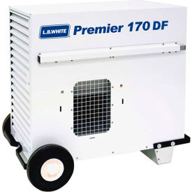 L.B. White Co., Inc. Premier 170 DF 2.0 L.B. White® Portable Gas Heater Premier 170 DF, 170000 BTU, LPG/NG image.