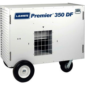 L.B. White Co., Inc. Premier 350 DF 2.0 L.B. White® Portable Gas Heater Premier 350 DF 350000 BTU, LPG/NG image.