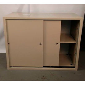 Fenco Lowboy Teller Pedestal Cabinet 631-A - Sliding Doors 36 Fenco Lowboy Teller Pedestal Cabinet 631-A - Sliding Doors 36