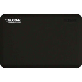 Global Industrial B2395847 Global Industrial™ Supreme Anti Fatigue Mat 3/4" Thick 2 x 3 Black image.