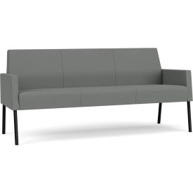 Lesro Mystic Lounge Reception Sofa Black Frame Open House Asteroid Fabric 