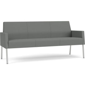 Lesro Mystic Lounge Reception Sofa Silver Frame Open House Asteroid Fabric 