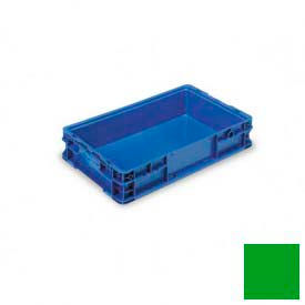 Lewis Bins NXO2415-5 ORBIS Stakpak NSO2415-5 Modular Straight Wall Container, 24"L x 15"W x 5"H, Blue image.