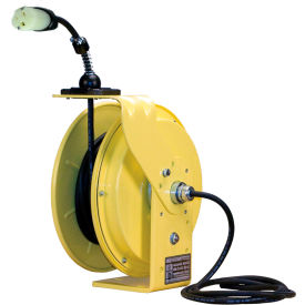 Lind Equipment LE9050123S2 Lind Equipment LE9050123S2 50Ft 12/3 SJOW Cable Cord Reel W/ 15A Single Outlet image.