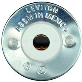 Leviton Mfg Co., Inc 517*****##* Leviton 517 Slimline Base, Single Pin, Standard Fluorescent Lampholder, Snap-In image.