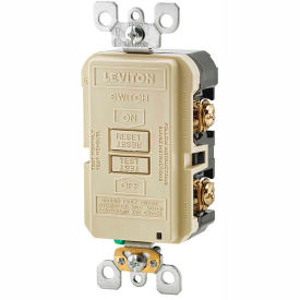 leviton globalindustrial play smartlockpro 20a indicator ivory light