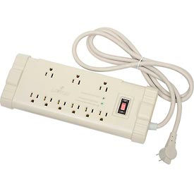 Leviton Mfg Co., Inc S2000-PS Surge Protected Power Strip, 9 Outlets, 15A, 2020 Joules, 15 Cord image.