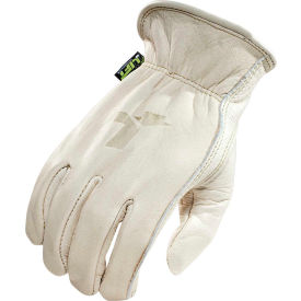 Lift Safety G8W-18S1L Lift Safety 8 Seconds Lined Leather Glove, Fleece Lining, XL, 1 Pair, G8W-18S1L image.
