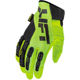 Lift Safety GGT-17HVHV1L Lift Safety Grunt Work Glove, Hi-Vis Yellow, Synthetic Leather Palm, XL, 1 Pair, GGT-17HVHV1L image.