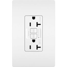 Legrand Home Systems 2097TRWRW Legrand® Radiant® Weather Resistant Receptacle, 20A, 125V, White image.