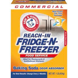 Lagasse, Inc. CDC 3320084011CT Arm & Hammer Fridge-N-Freezer Pack Baking Soda , Unscented, 16 oz. Box, 12 Boxes - 3320084011 image.