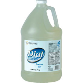 United Stationers Supply DPR82838 Dial Antimicrobial Soap For Sensitive Skin Floral Gallon Bottle 4/Case - DPR82838 image.