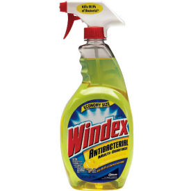Windex Multi-Surface Disinfectant Sanitizer Cleaner, 32 oz. Trigger Spray Bottle, 12 Bottles- 682266