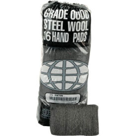 United Stationers Supply GMA117001 Global Material Technologies #000 Extra Fine Steel Wool Pad, 192 Pads - 117001 image.