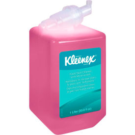 United Stationers Supply KIM91552CT Kleenex Foam Skin Cleanser W/ Moisturizers Light Floral, 1000mL Cassette 6/Case - KIM91552CT image.