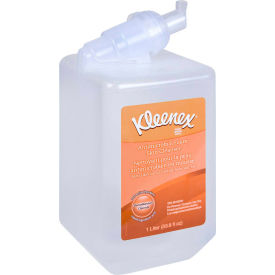 United Stationers Supply KIM91554CT Kleenex Antibacterial Foam Hand Cleanser Fresh Scent, 1000mL Cassette 6/Case - KIM91554CT image.