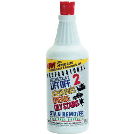 Lagasse, Inc. MTS 40703 Lift Off #2 Adhesives, Grease & Oily Stains Tape Remover, 32 oz. Bottle, 6 Bottles - 40703 image.