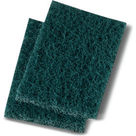 United Stationers Supply BWK188 Extra Heavy Duty Scouring Pads, Blue, 20 Pads image.