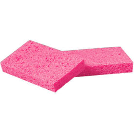 Small Pink Cellulose Sponge Pink 48 Sponges