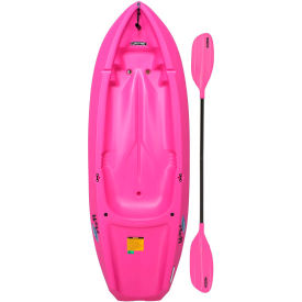 Lifetime Products 90098 Lifetime® 6 ft. Wave Youth Kayak with Paddle, Pink image.