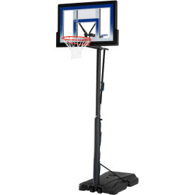 Lifetime Products 51550 Lifetime® Courtside Portable Basketball Hoop W/ 48" Clear, Fushion Backboard, 48" x 146" image.
