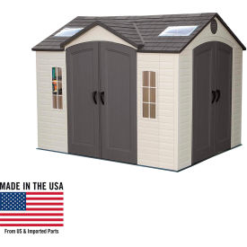 Lifetime Products 60001 Lifetime 8 x 10 Dual Entry Storage Shed  image.