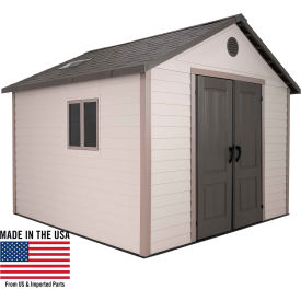 Lifetime Products 6433 Lifetime® Storage Building 11 x 11 with Windows image.