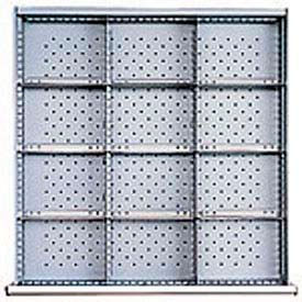 Lista International DR212-100 SC Drawer Layout, 12 Compartments 7.5"W x 3" H image.