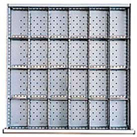 Lista International DR524-150 SC Drawer Layout, 24 Compartments 5" H image.