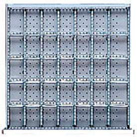 Lista International DR635-100 SC Drawer Layout, 35 Compartments 3" H image.
