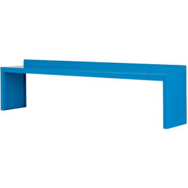 Lista International XSSRS60-1/BB Lista Stationary Riser Shelf, 60"W x 10-1/2"D, Blue image.