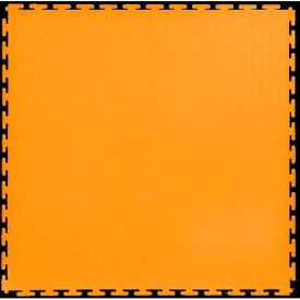 PVC Floor Tiles, 19.5x19.5", Textured, Orange view 2