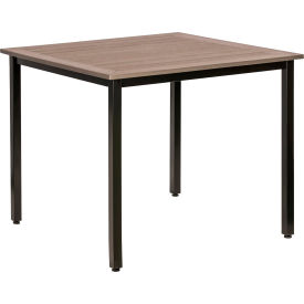 Lorell LLR42686 Lorell® Charcoal Outdoor Table image.