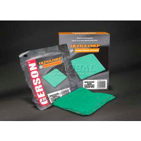 L.M. Gerson Company 020008G Gerson® Ultra Prep Tack Cloth 18" x 18" Green, 10 Cloths/Box, 12 Boxes/Case image.